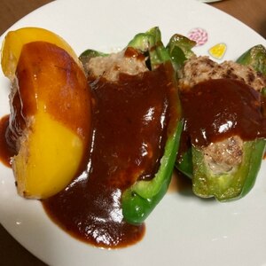 肉詰めピーマン